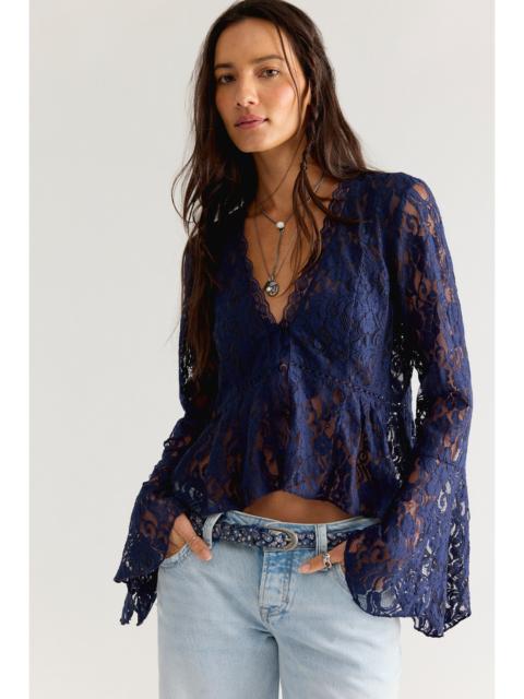 FREE PEOPLE Whispering Love Lace Top