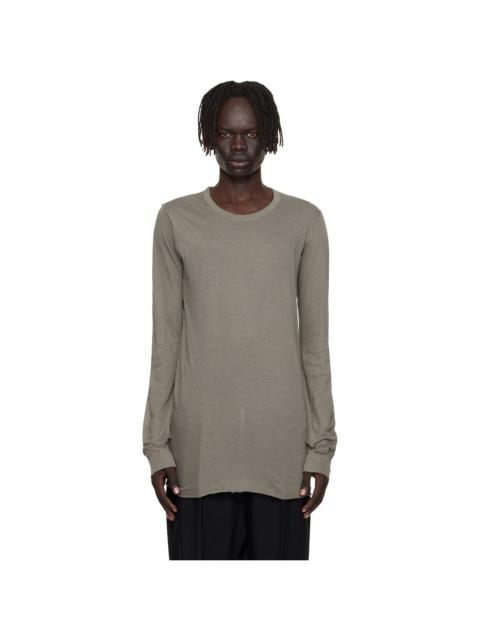Rick Owens Gray Concordians Basic LS T-shirt