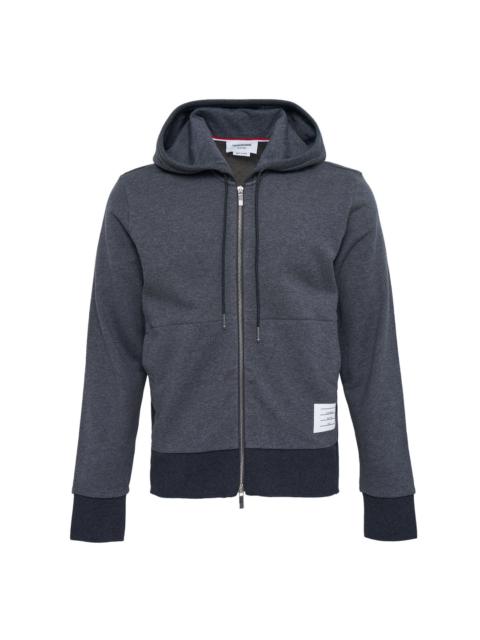 Thom Browne Zip Up Hoodie Engineered 4 Bar