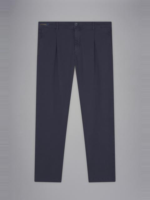 Paul & Shark SOFT TOUCH TWILL DRAWSTRING TROUSERS