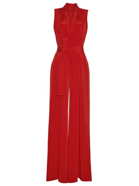ADAM LIPPES Nansi Jumpsuit - Vermilion