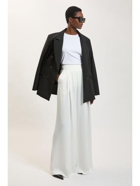 KAREN MILLEN Satin Viscose Woven Trousers