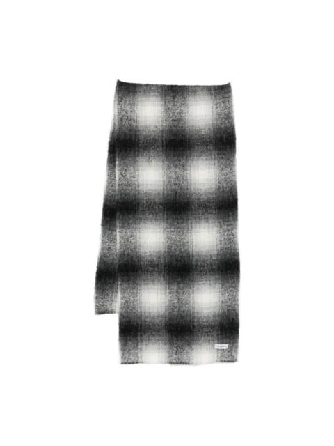 EMPORIO ARMANI checked scarf