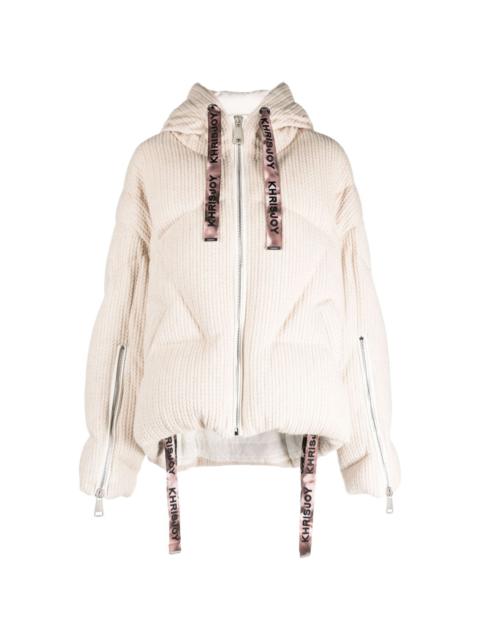 Khrisjoy Khris knitted puffer jacket