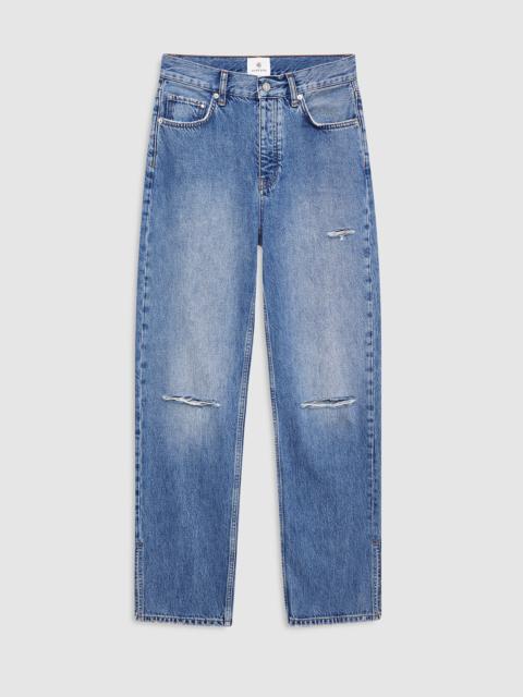 ANINE BING Roy Jean 31" - Pacific Blue