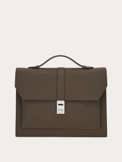 FERRAGAMO Hug buckle briefcase