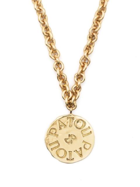 PATOU coin pendant necklace