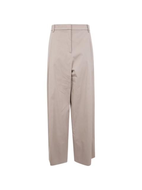 N°21 pleated wide-leg trousers