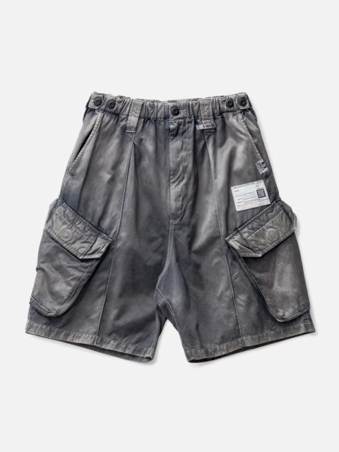 Maison MIHARAYASUHIRO RC TWILL CARGO SHORTS