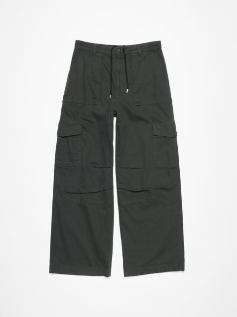 Twill trousers - Dark grey