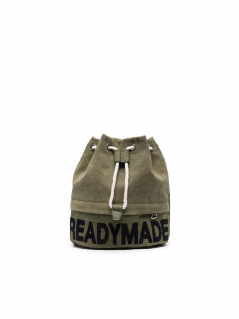 Readymade logo print sack bag