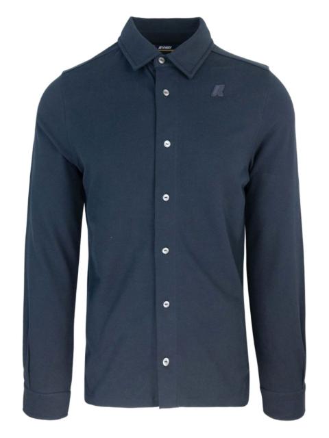 K-WAY long-sleeve logo shirt