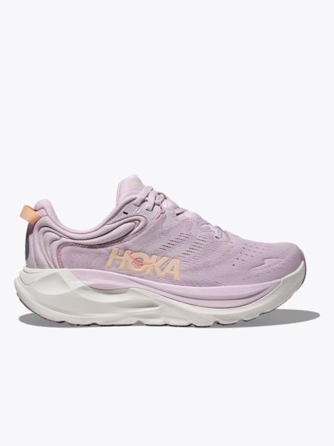 HOKA Women's Gaviota 6 Shoes in Lilac Cream/Fragrant Lilac