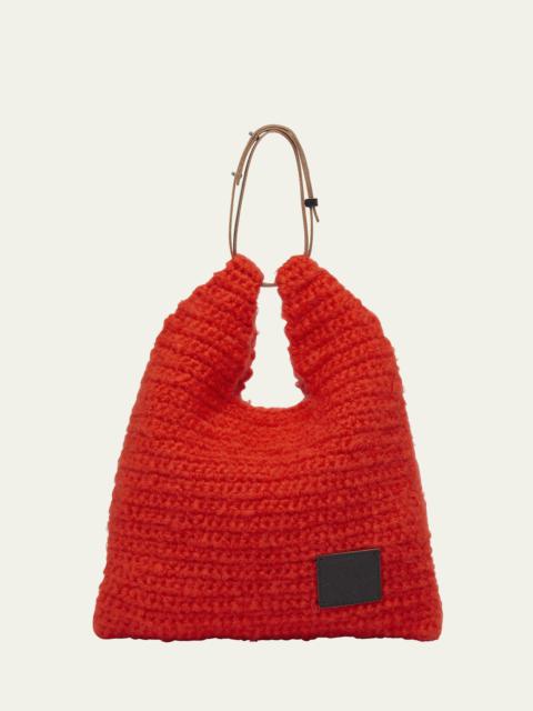 Plan C Shopper Wool Tote Bag