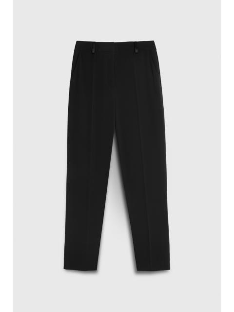 THE FOLD Clever Crepe Tavira Slim-Leg Trousers