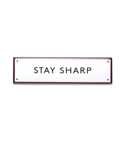Best Made Company “Stay Sharp” Enamel Steel Sign