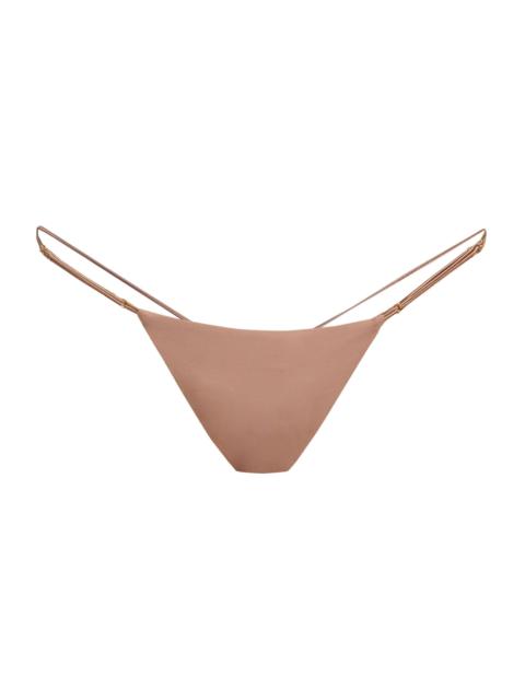KIKI DE MONTPARNASSE Women's Echauffe G-String Thong - Caf