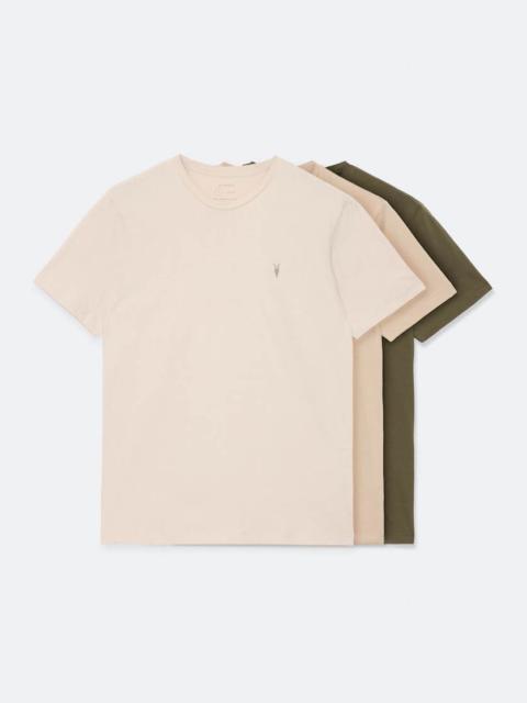ALLSAINTS BRACE COTTON T-SHIRTS 3 PACK