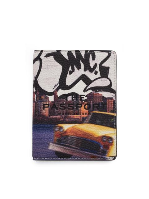 Marc Jacobs The City Colllection Leather Passport Case - New York City