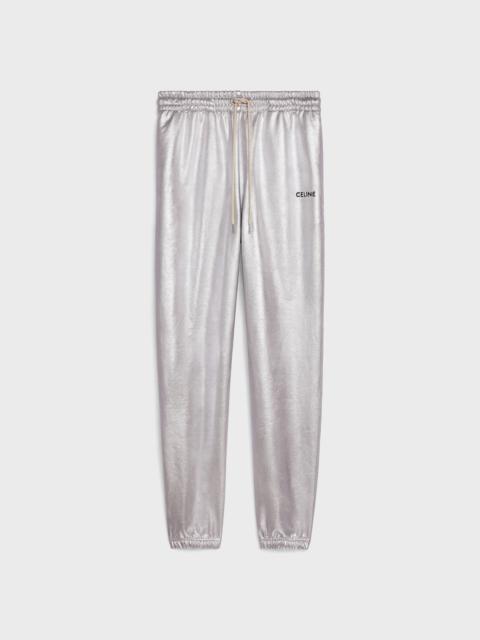 CELINE TRACK PANTS IN COTTON FLEECE