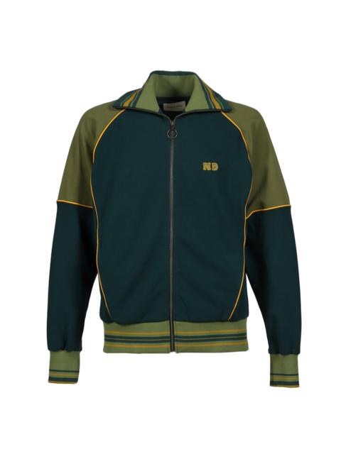 NICHOLAS DALEY TRACK TOP / BOTTLE GRN ARMY GRN