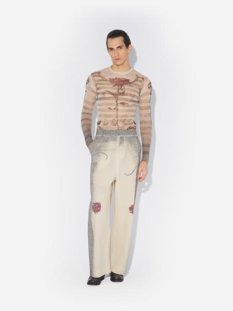 Jean Paul Gaultier THE MULTI-TATTOO SUIT PANTS