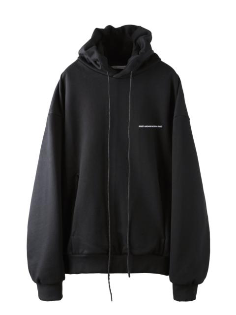 POST ARCHIVE FACTION (PAF) 8.0 HOODIE RIGHT (BLACK)