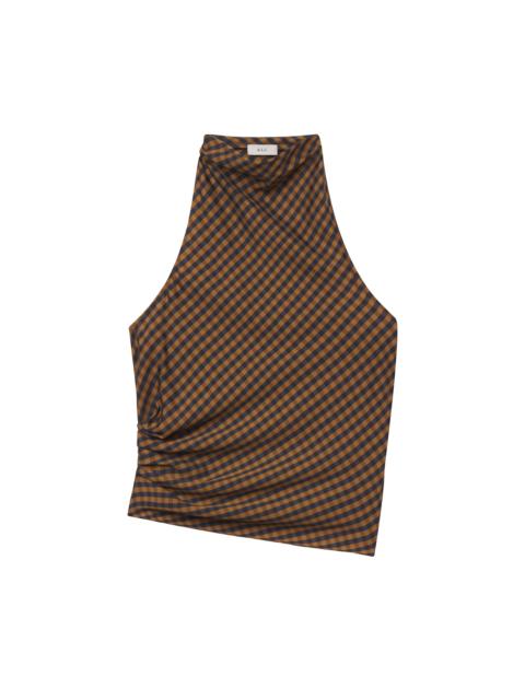 A.L.C. Penelope Check Top