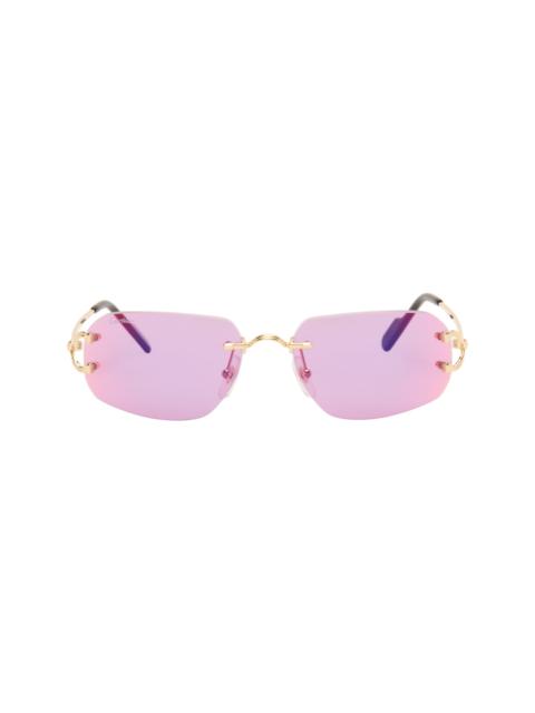Cartier Gold Classic C Motif Sunglasses