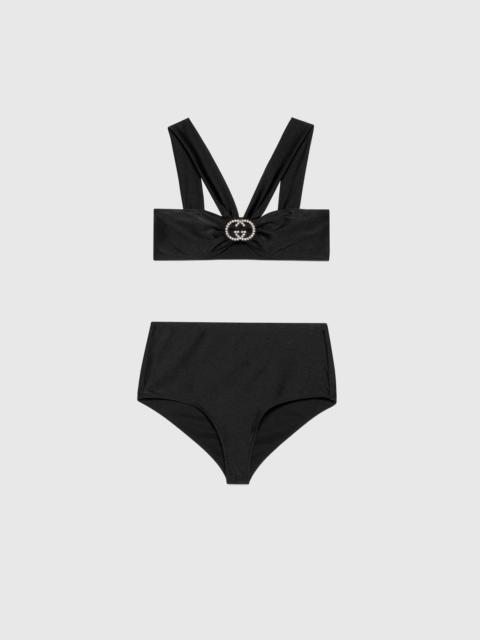 GUCCI Jersey bikini with Interlocking G