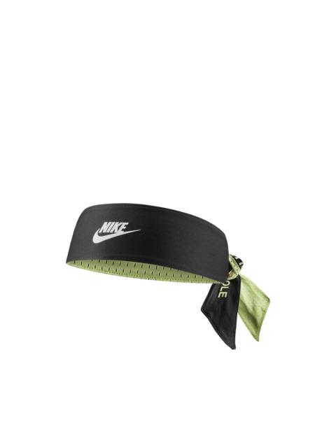 Nike reversible printed head tie