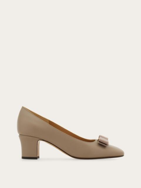 FERRAGAMO Vara bow block heel pump