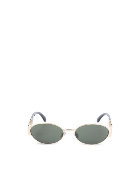 VERSACE oval-frame sunglasses