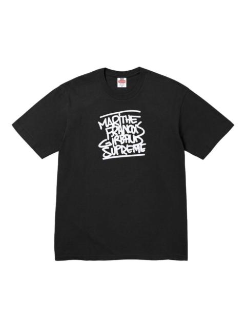 x Marithé + François Girbaud graffiti-print T-shirt