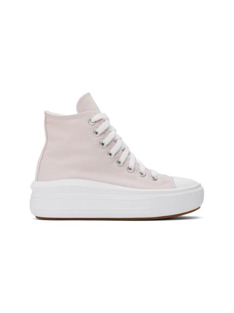 Converse Pink Chuck Taylor All Star Move Platform High Top Sneakers
