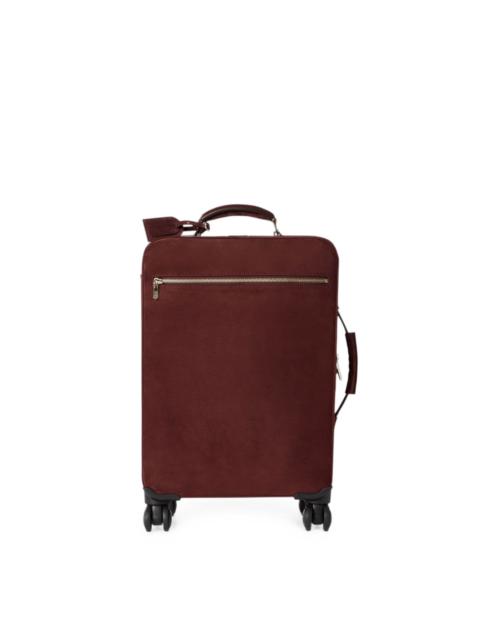 Brunello Cucinelli suede suitcase