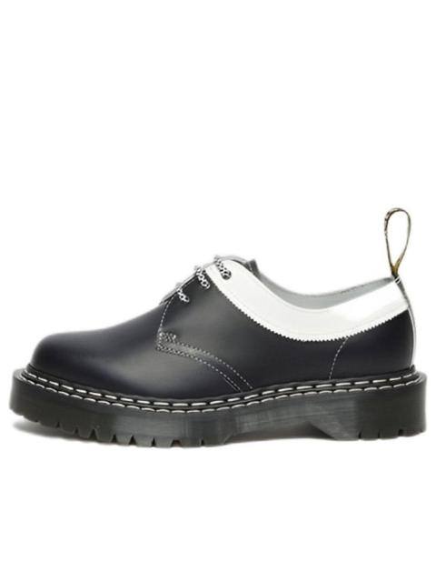 Dr. Martens Dr. Martens 1461Bex Smooth Contrast Leather Oxford Shoes 'Black White' 27329009