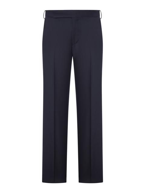 LARDINI TAILORED WOOL AND CASHMERE TROUSERS