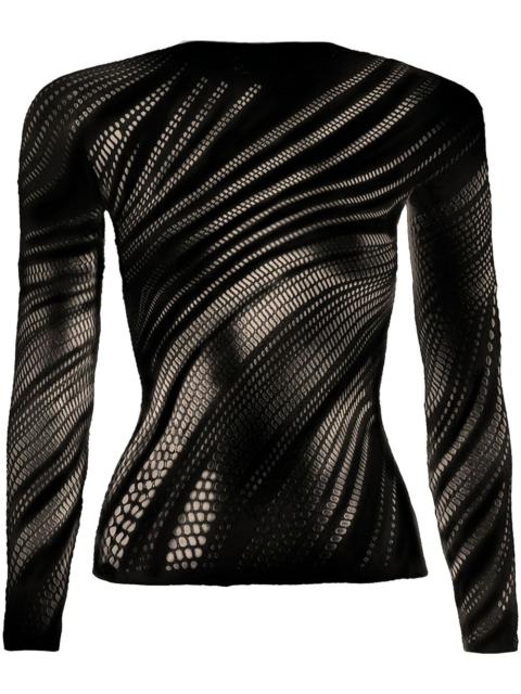 Wolford perforated T-shirt