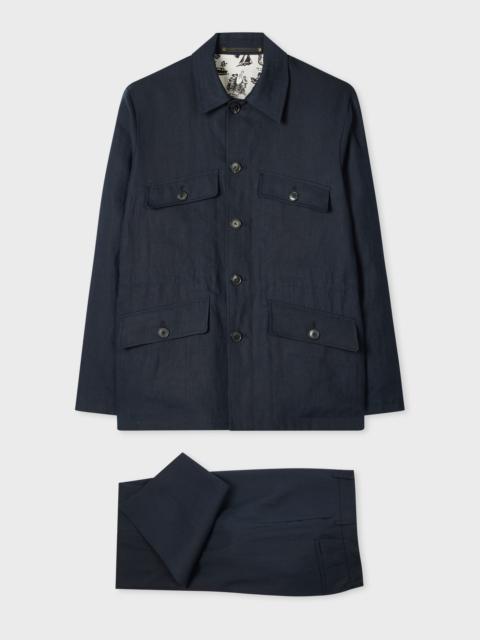Paul Smith Navy Linen Field Co-ord