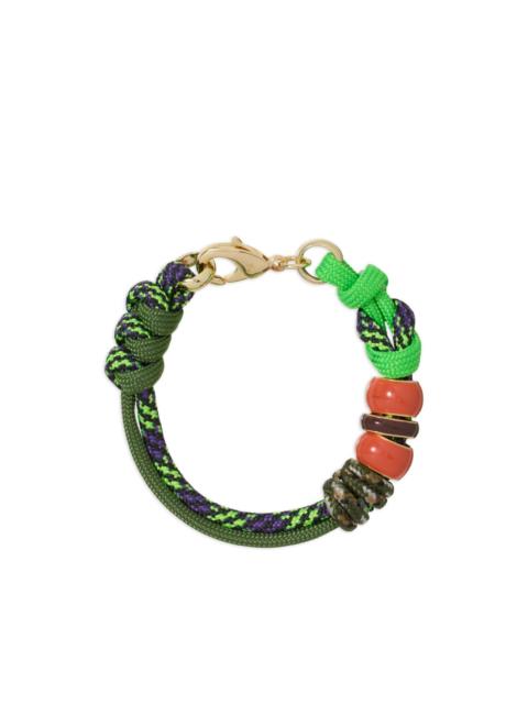 ROXANNE ASSOULIN Super Size Happy cord bracelet