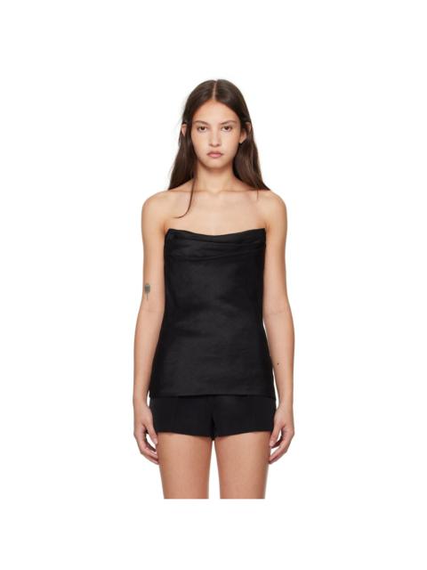 GIA STUDIOS Black Manon Tank Top