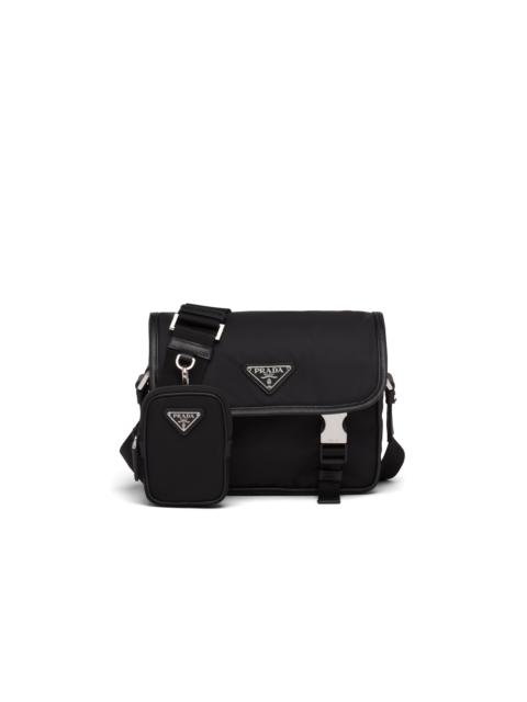 Prada Re-Nylon and Saffiano leather shoulder bag