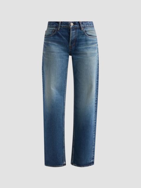 MOUSSY VINTAGE Women's Minneapolis Curved Boyfriend Jeans - Blue