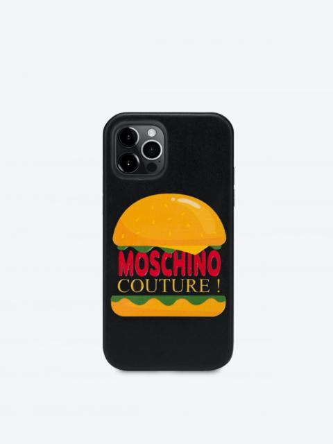 Moschino HAMBURGER IPHONE 12/12 PRO COVER