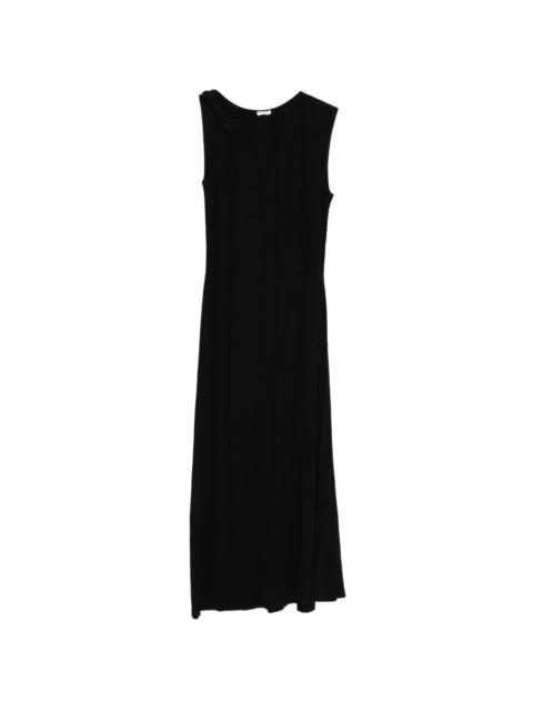 JOSEPH Arty plissé knit midi dress