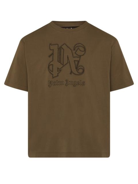 Palm Angels Pa Monogram Statement Reg t-shirt