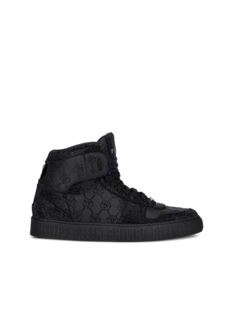 PHILIPP PLEIN Carson monogram sneakers