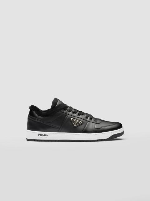 Prada Downtown leather sneakers
