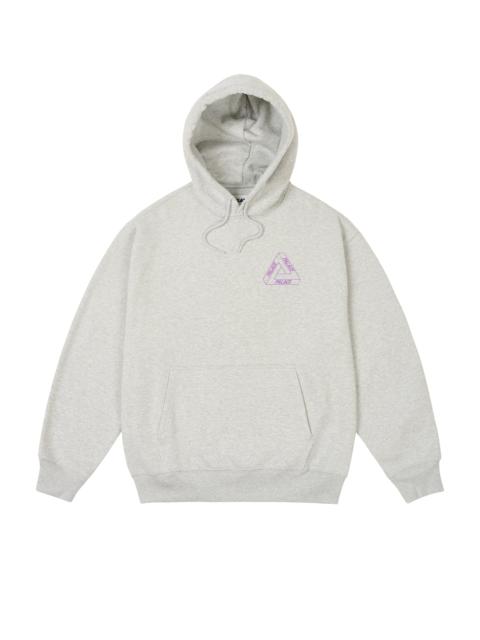 PALACE GLOW TRI-FERG HOOD GREY MARL